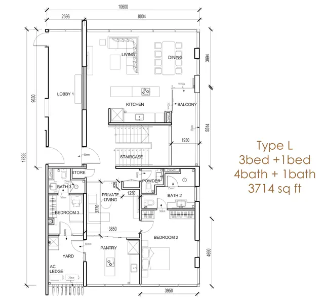 111 Menerung @ Bangsar 平面图 7