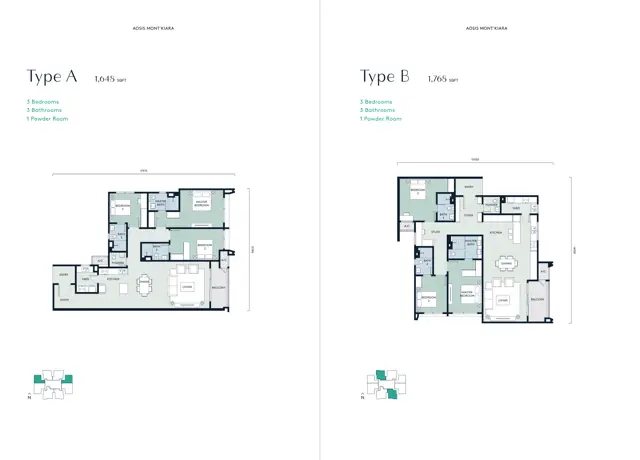 AOSIS Mont Kiara floor plan 2