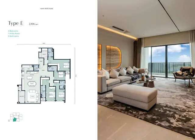 AOSIS Mont Kiara floor plan 4