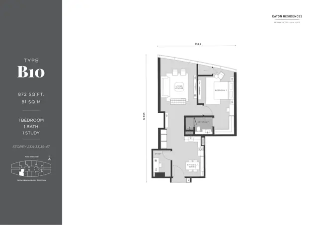 Eaton Residence KLCC 平面图 4