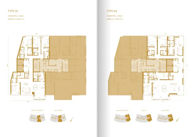 Imperial Residences @ Pavilion Damansara Heights floor plan 4
